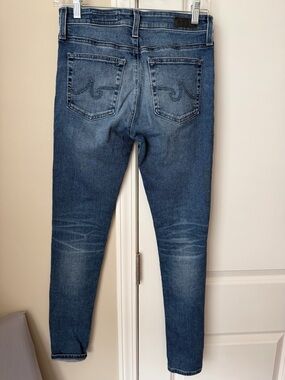 Women’s Ag Adriano Goldschmied Skinny Jeans in Faded Blue